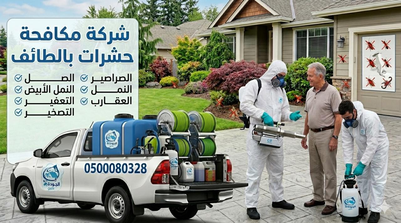 شركه مكافحه حشرات بالطائف